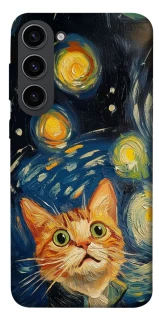 Чехол на Samsung Galaxy S23 paint cat фото 1 из 1