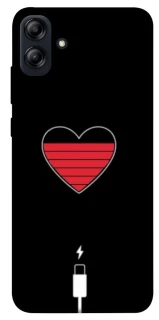 Чехол на Samsung Galaxy A04e Charge your heart фото 1 из 1