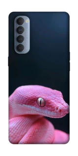 Чохол на Oppo Reno 4 Pro Рожева змія фото 1 з 1