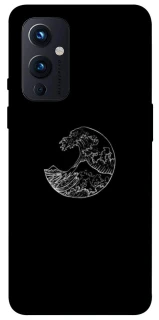 Чехол на OnePlus 9 Black tsunami фото 1 из 1