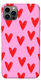 Чохол на Apple iPhone 12 Pro (6.1") Red hearts 2 фото 1 з 1