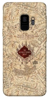 Чохол на Samsung Galaxy S9 Harry Potter Marauder's Map фото 1 з 1