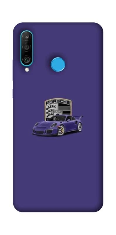 Чохол на Huawei P30 lite Porsche purple фото 1 з 1
