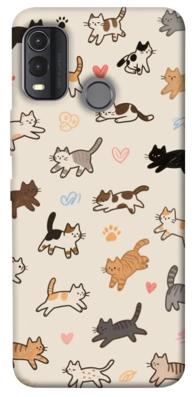 Чехол на Nokia G11 Plus Cat style ver.2 фото 1 из 1