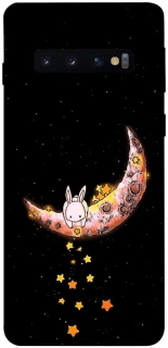 Чохол на Samsung Galaxy S10 Moon rabbit фото 1 з 1