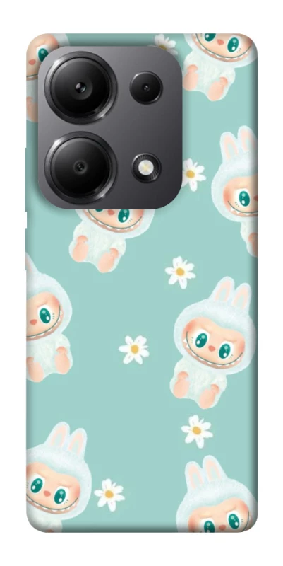 Чохол на Xiaomi Redmi Note 13 Pro 5G Labubu Green фото 1 з 1