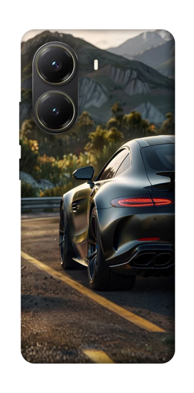 Чохол на Xiaomi Poco X6 Pro Car in the mountains фото 1 з 1