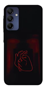 Чехол на Samsung Galaxy A15 4G/5G Красное сердце фото 1 из 1