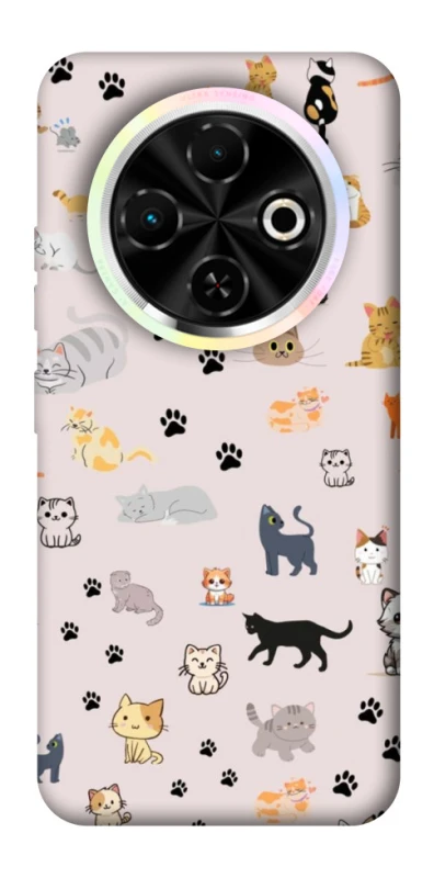 Чехол на TECNO Spark 30C Cat style ver.1 фото 1 из 1