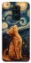 Чохол на Xiaomi Redmi Note 9 / Redmi 10X van gogh cat фото 1 з 1