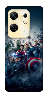 Чехол на Infinix Zero 30 4G Marvel heroes фото 1 из 1