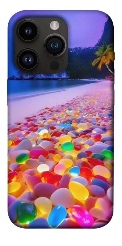 Чохол на Apple iPhone 14 Pro (6.1") Каміння світиться на березі фото 1 з 1