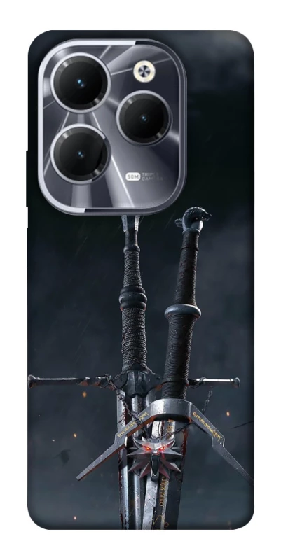 Чохол на Infinix Hot 40 Pro Мечі Ведьмака фото 1 з 1