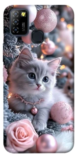Чохол на Infinix Hot 10 Lite Christmas Kitty фото 1 з 1