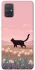 Чохол на Samsung Galaxy A71 cat on a field фото 1 з 1