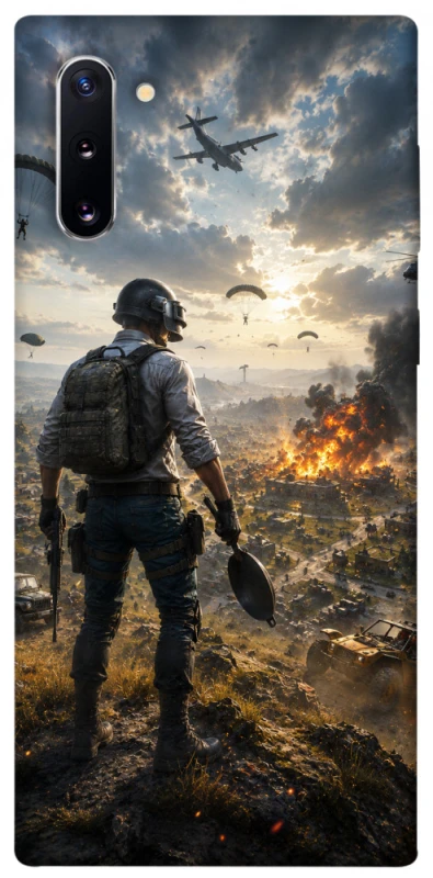 Чехол на Samsung Galaxy Note 10 PUBG ver.2 фото 1 из 1