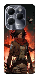 Чохол на Infinix Hot 40 Pro Mikasa v2 фото 1 з 1