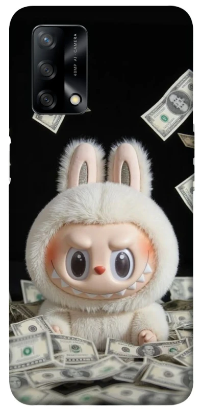 Чохол на Oppo A74 4G Dollar Labubu фото 1 з 1