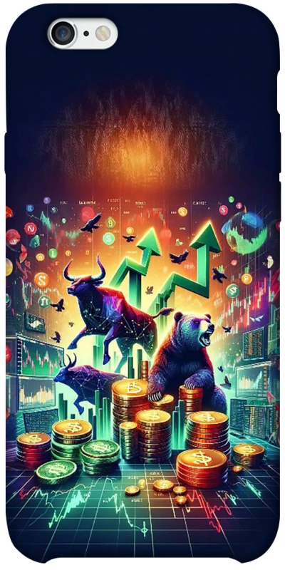 Чехол на Apple iPhone 6/6s plus (5.5") Crypto market фото 1 из 1