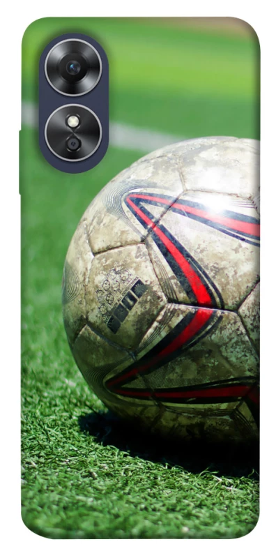 Чехол на Oppo A17 Мяч на газоне фото 1 из 1