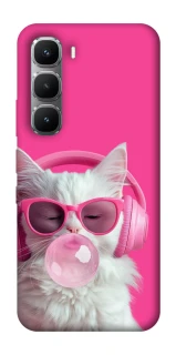 Чехол на Infinix Hot 60 Pro Pink kitty фото 1 Чехол на Infinix Hot 60 Pro Pink kitty фото 1 из 1