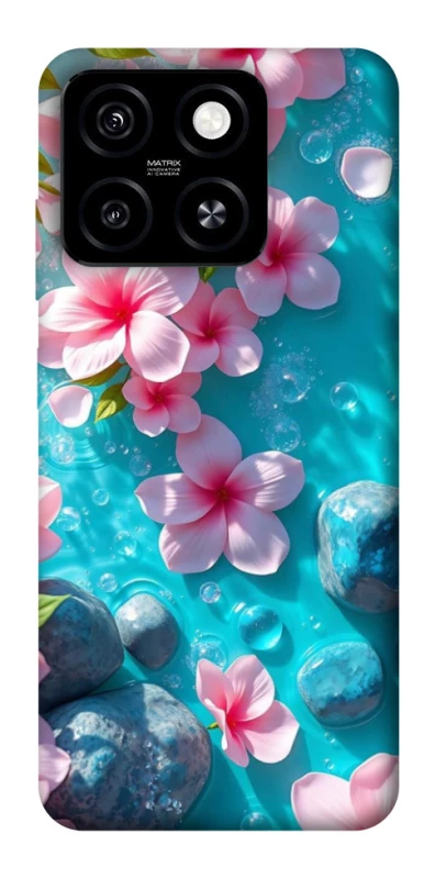 Чохол на ZTE Blade A55 4G Flowers v19 фото 1 з 1