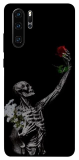 Чехол на Huawei P30 Pro Skeleton vs Rose фото 1 из 1