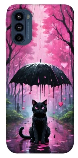 Чохол на Motorola Moto G41 Black cat фото 1 з 1