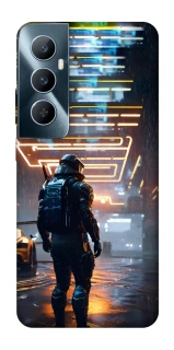 Чехол на Realme C65 4G Cyber character фото 1 из 1