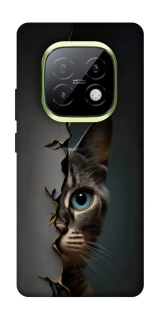 Чехол на Realme Narzo 70 Turbo Кот-подглядыватель v2 фото 1 из 1