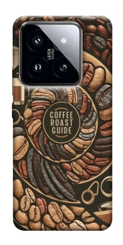 Чохол на Xiaomi 14 Pro Coffee roast guide фото 1 з 1