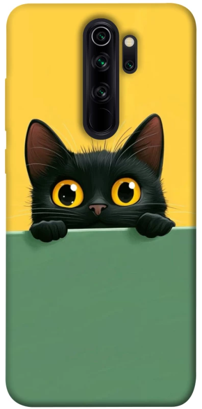 Чехол на Xiaomi Redmi Note 8 Pro Black cat v2 фото 1 из 1