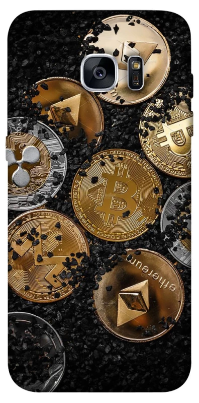 Чохол на Samsung G935F Galaxy S7 Edge Many coins v2 фото 1 з 1