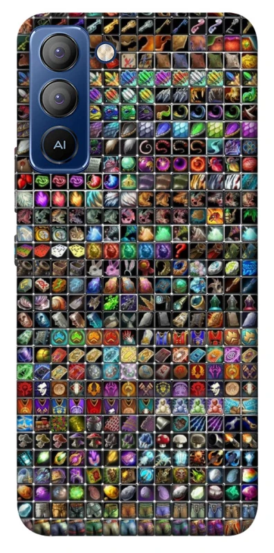 Чехол на TECNO Pop 5 LTE Inventory menu ver.1 фото 1 из 1