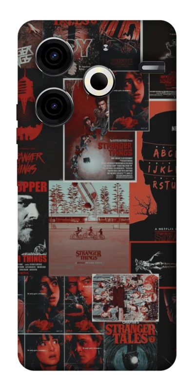 Чехол на TECNO Pova 6 Neo (LI6) Stranger Things ver.23 фото 1 из 1