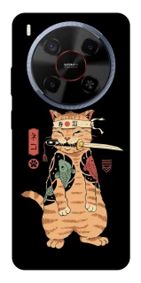 Чехол на ZTE Blade V70 Max Кот-самурай фото 1 из 1