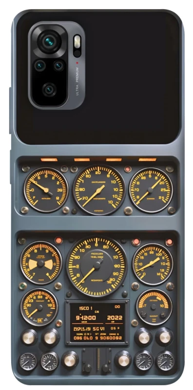 Чохол на Xiaomi Poco M5s Airplane instrument panel фото 1 з 1