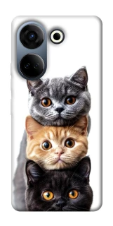 Чохол на TECNO Camon 20 Pro (CK7n) Гарні котики фото 1 з 1