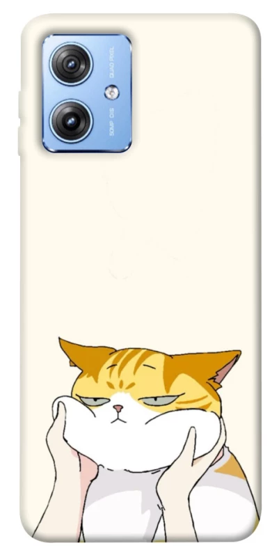 Чохол на Motorola Moto G84 Cat bun фото 1 з 1