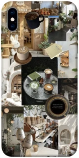 Чехол на Apple iPhone X (5.8") Coffee collage ver.4 фото 1 из 1