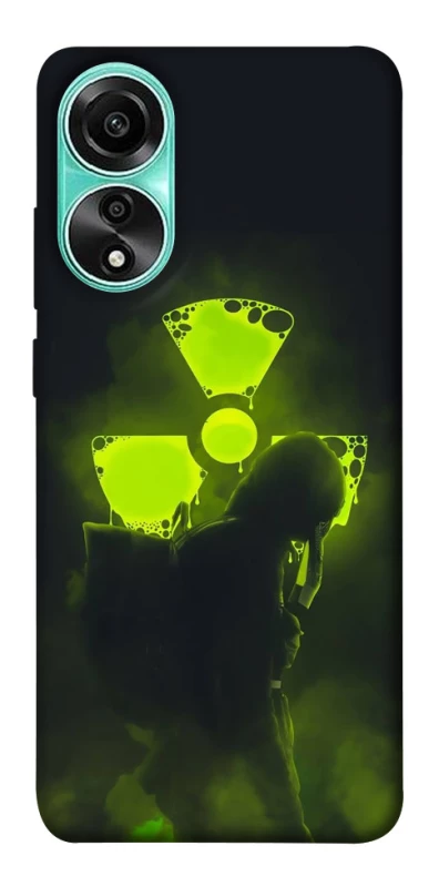 Чохол на Oppo A78 4G Радіація v2 фото 1 з 1