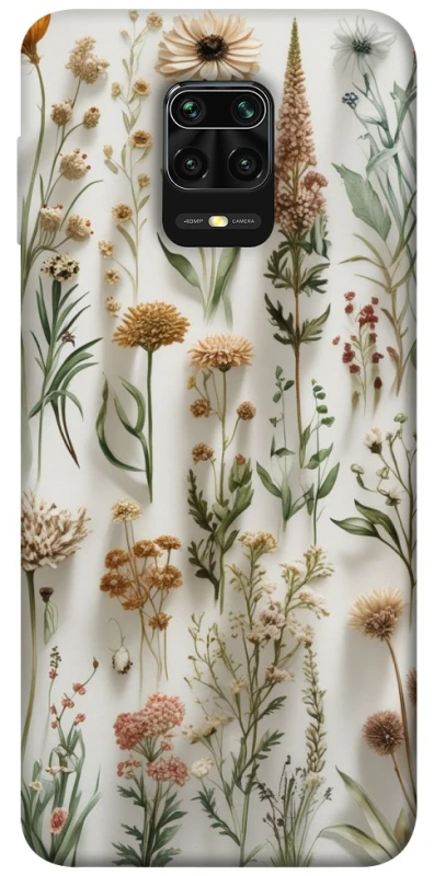 Чохол на Xiaomi Redmi Note 9s / Note 9 Pro / Note 9 Pro Max Floral design ver.2 фото 1 з 1