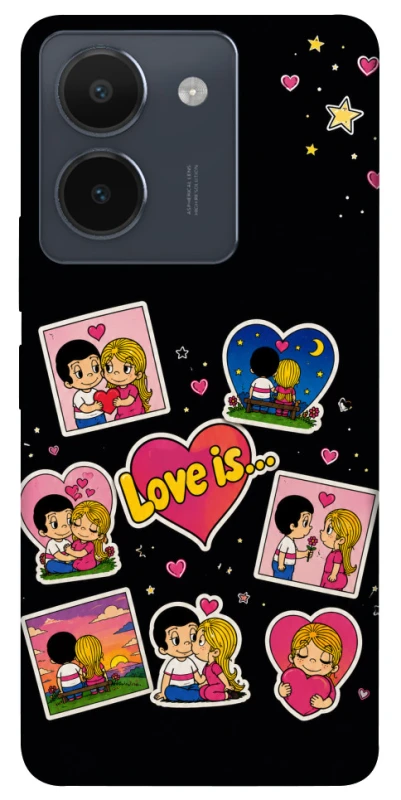 Чохол на Vivo Y36 Love is фото 1 з 1