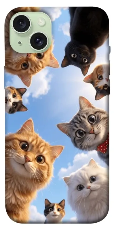 Чохол на Apple iPhone 15 Plus (6.7") Cats фото 1 з 1