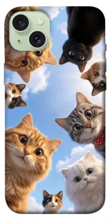 Чохол на Apple iPhone 15 Plus (6.7") Cats фото 1 з 1