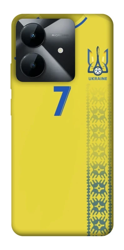 Чохол на Realme Note 60x UA-Football ver.3 фото 1 з 1