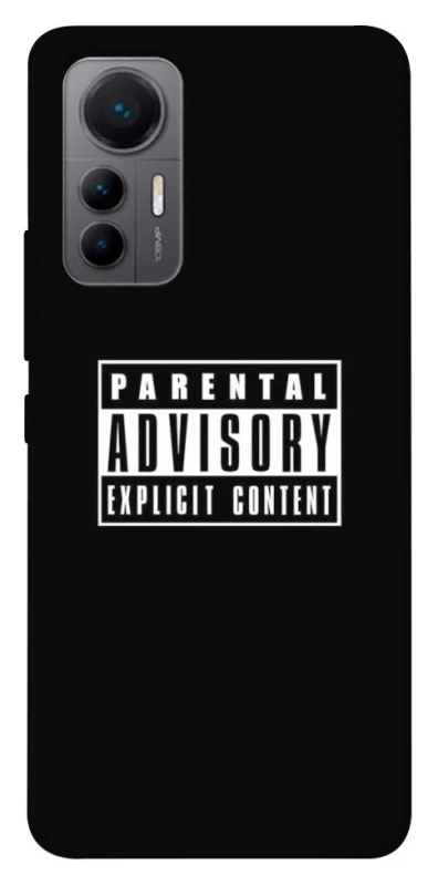 Чохол на Xiaomi 12 Lite Parental Advisory Label фото 1 з 1