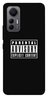 Чохол на Xiaomi 12 Lite Parental Advisory Label фото 1 з 1