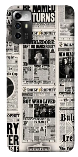 Чохол на ZTE Blade A72 Harry Potter newspaper фото 1 з 1