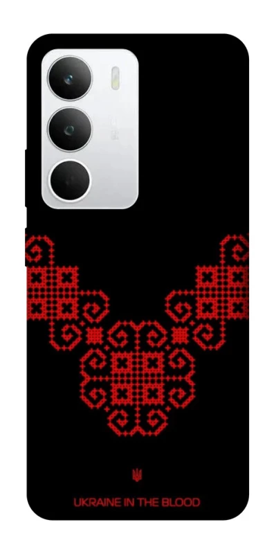 Чохол на Realme C71 Чорно-червона вишиванка фото 1 з 1